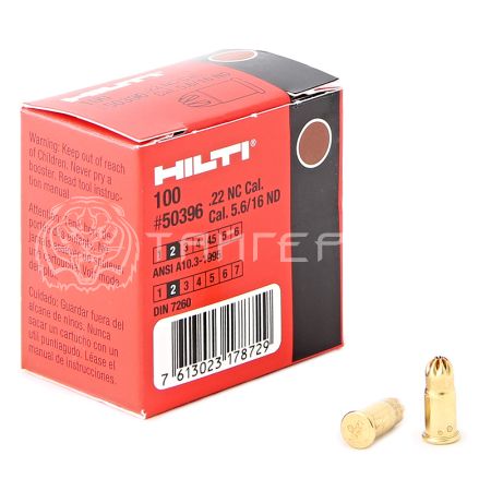 Патрон DX HILTI к.5,6/16 (.22) кор. (100 шт. в пачке)
