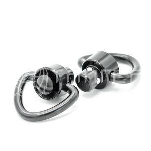 Антабка ShotTime быстросъёмная QD, для карабина (комплект 2шт.), цвет - чёрный ST-QD-C