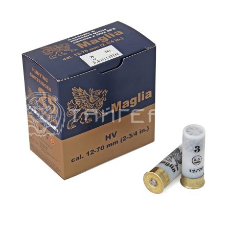 Патрон 12/70 №3 36г б/к Maglia Феттер (25/250)