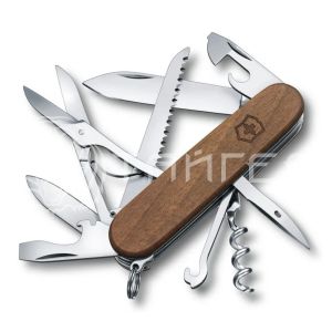 Нож перочинный Victorinox Huntsman Wood (1.3711.63) 91мм 13функц. дерево карт.коробка