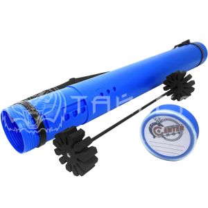 Тубус для стрел Centershot пластиковый с держателем синий ARTB-001BL