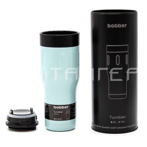 Термос bobber питьевой, вакуумный, бытовой, 0,47 л. Tumbler-470 Light Blue 71102